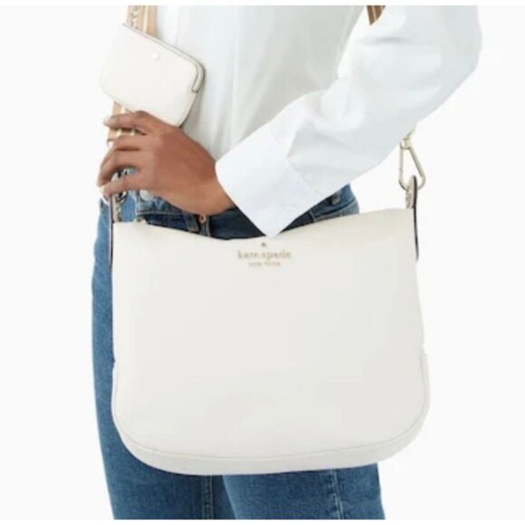 ♤ Kate Spade Rosie Crossbody Bag With 2 Removable Straps & Detachable Coin Purse - Picture 4 of 11